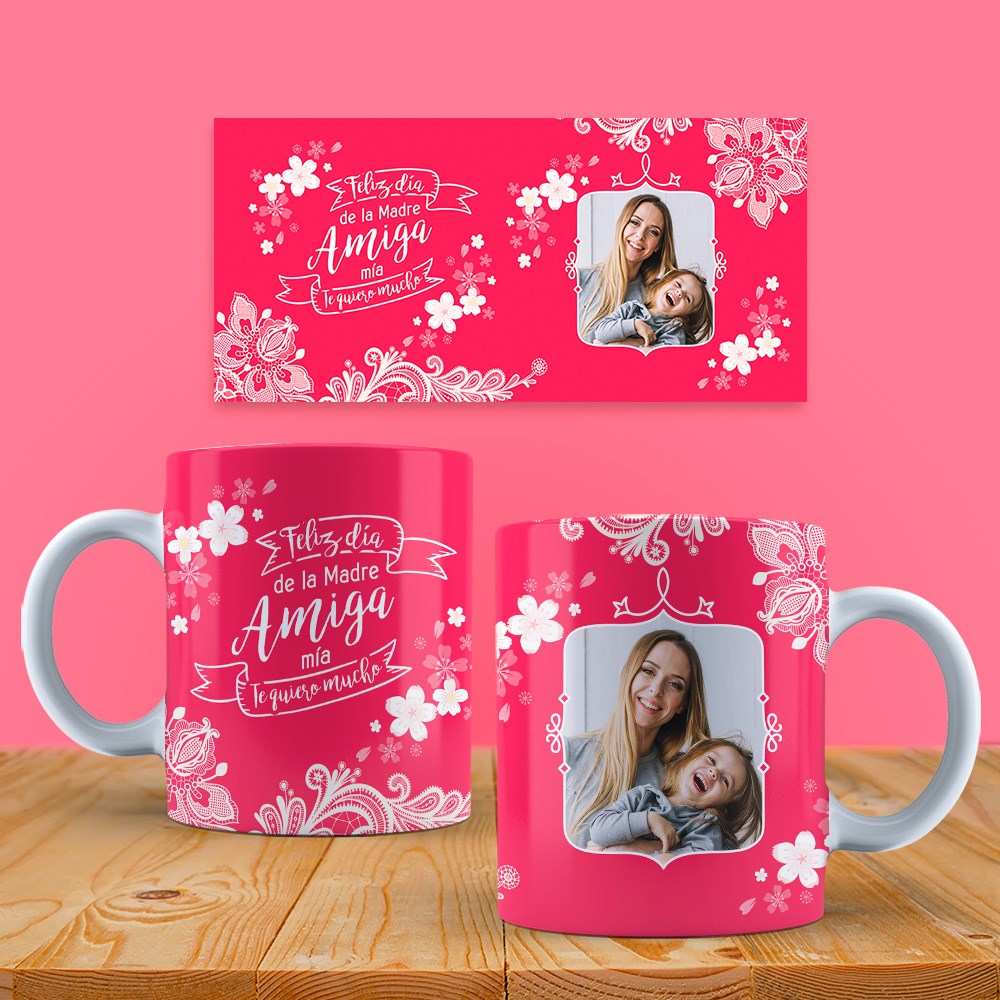 Mug Feliz Día De La Madre Amiga Mía ⋆ Iris arte y diseño Mug Feliz Día De La Madre Amiga Mía ⋆ Iris arte y diseño